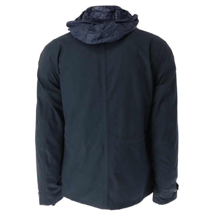 Blauer Windbreaker Heren