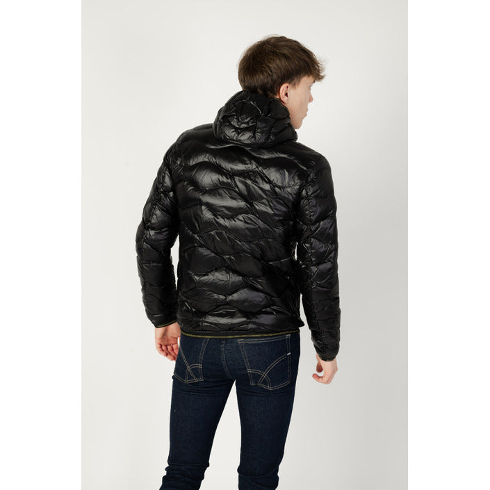 Blauer Windbreaker Heren