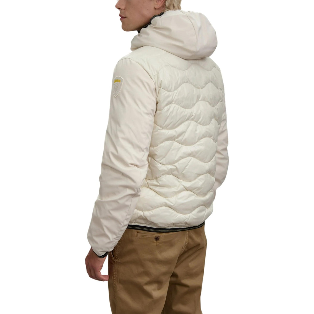 Blauer Windbreaker Heren