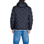Blauer Windbreaker Heren