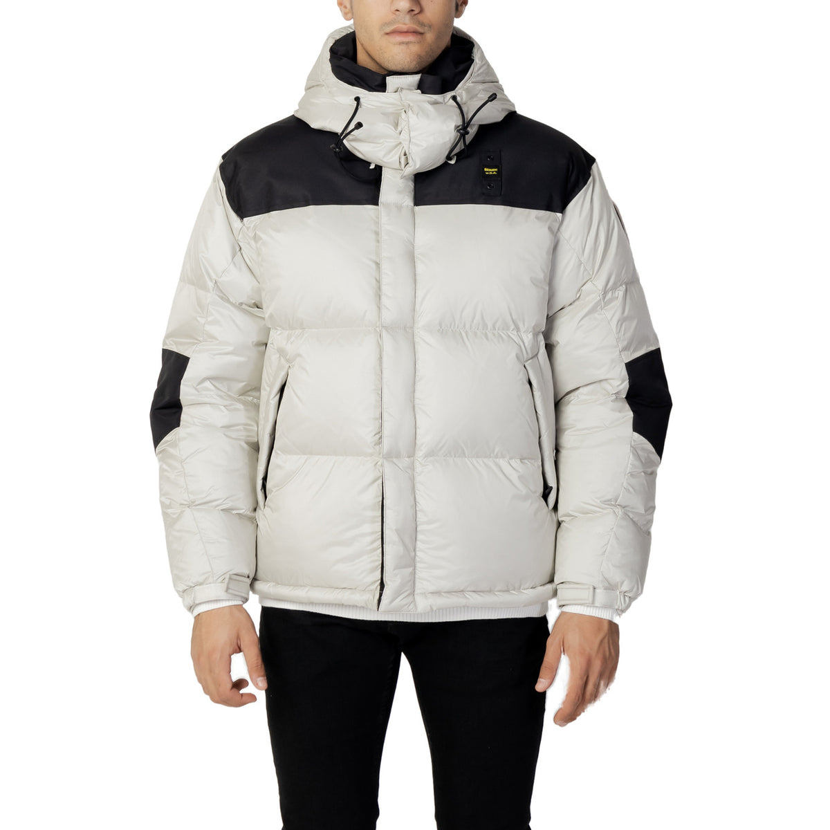 Blauer Windbreaker Heren