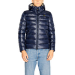 Blauer Windbreaker Heren