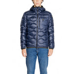 Blauer Windbreaker Heren