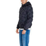 Blauer Windbreaker Heren