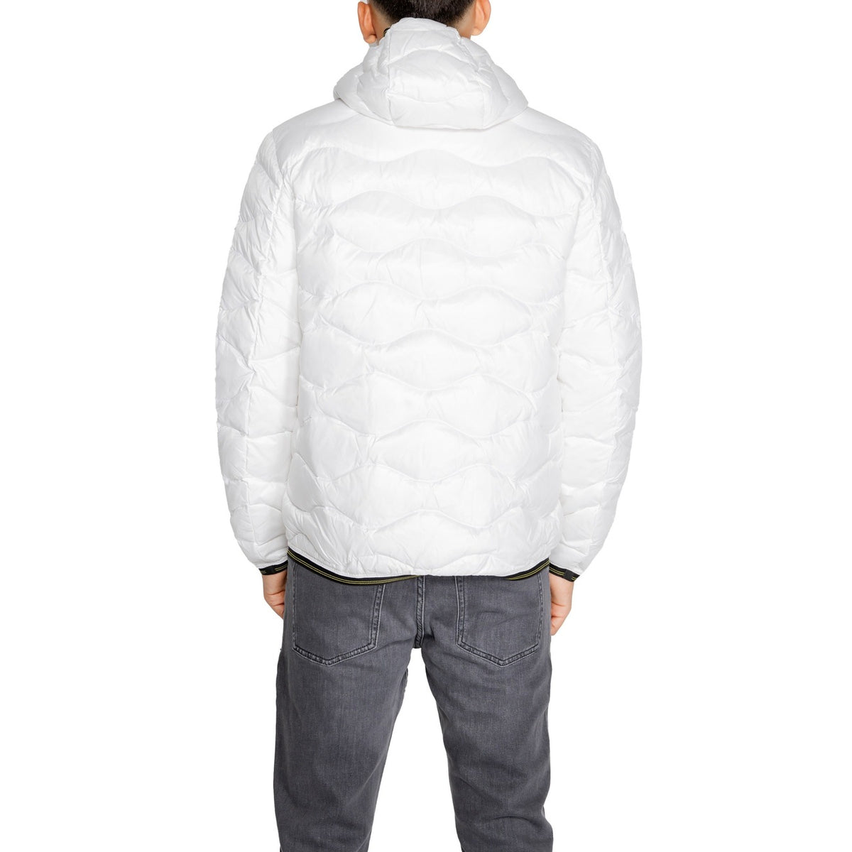 Blauer Windbreaker Heren