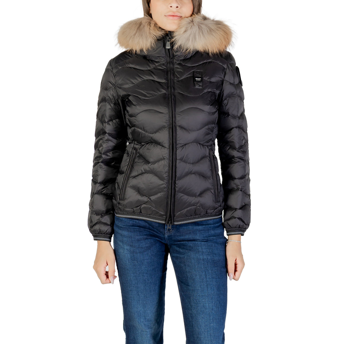 Blauer Windjack Dames