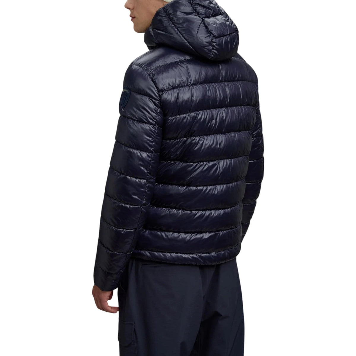 Blauer Windbreaker Heren