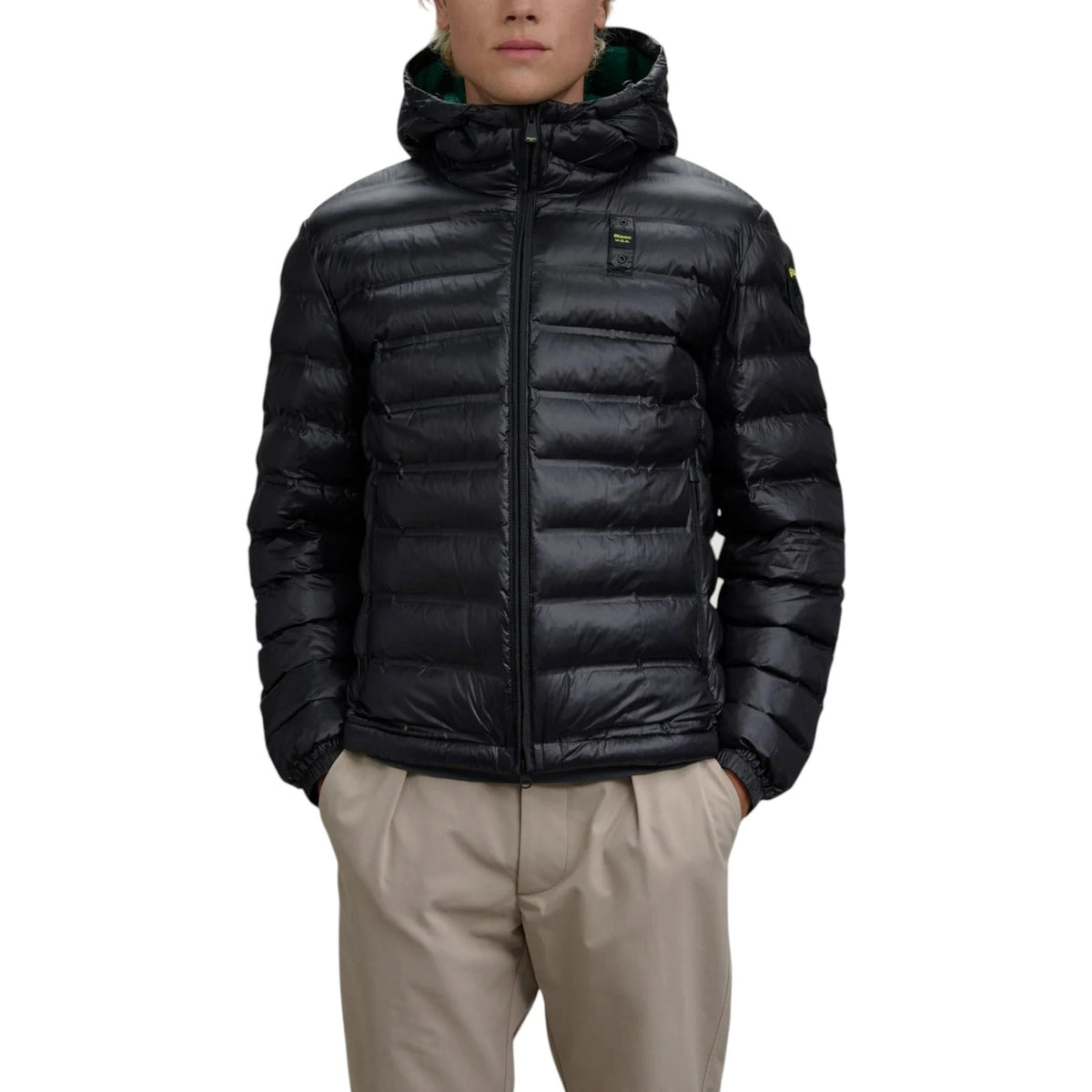 Blauer Windbreaker Heren
