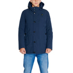Blauer Windbreaker Heren