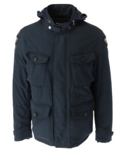 Blauer Windbreaker Heren