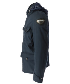 Blauer Windbreaker Heren