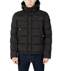 Blauer Windbreaker Heren