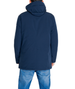 Blauer Windbreaker Heren