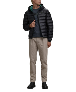 Blauer Windbreaker Heren